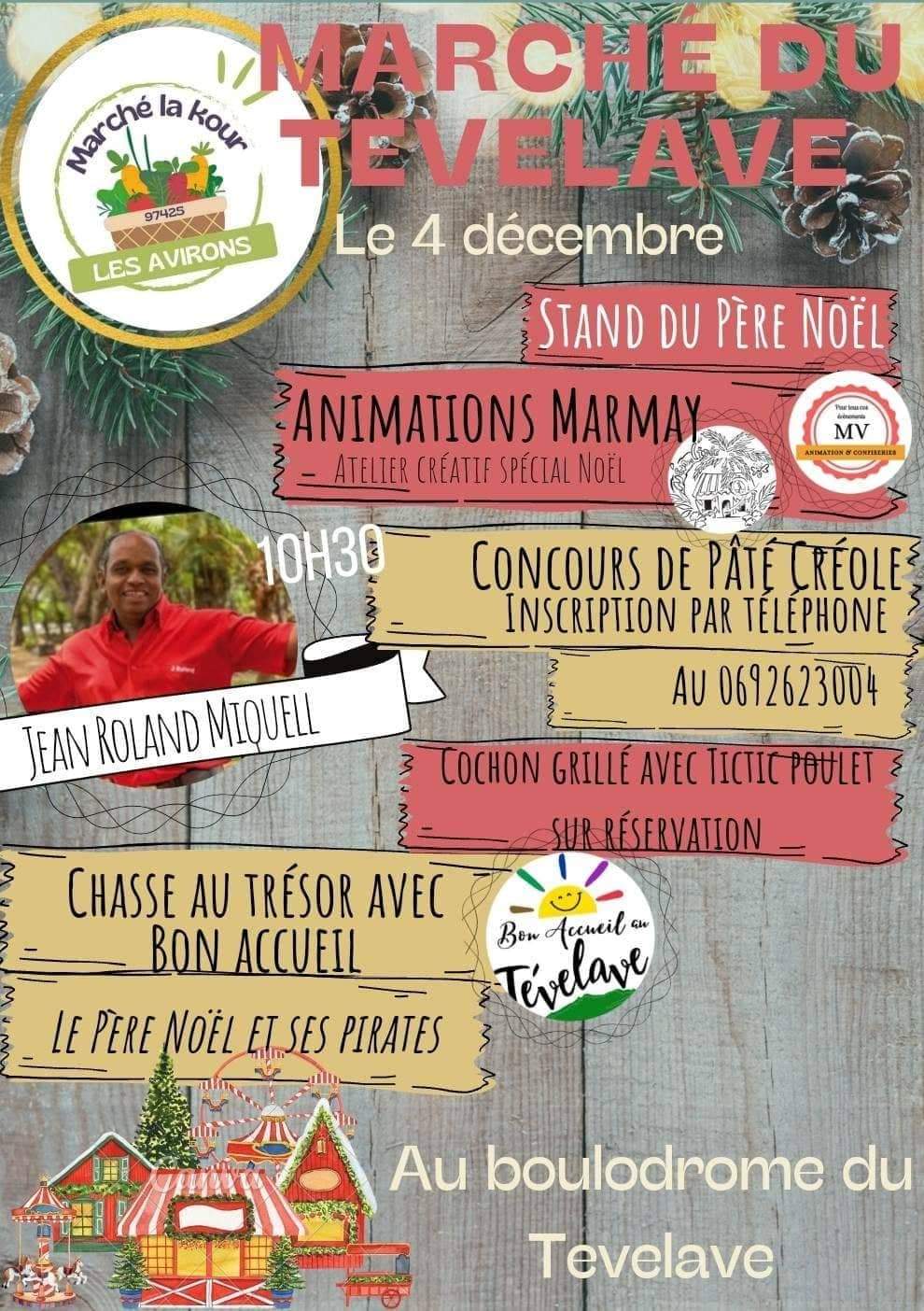 Marché de Noel au Tevelave le 04 Décembre 2022